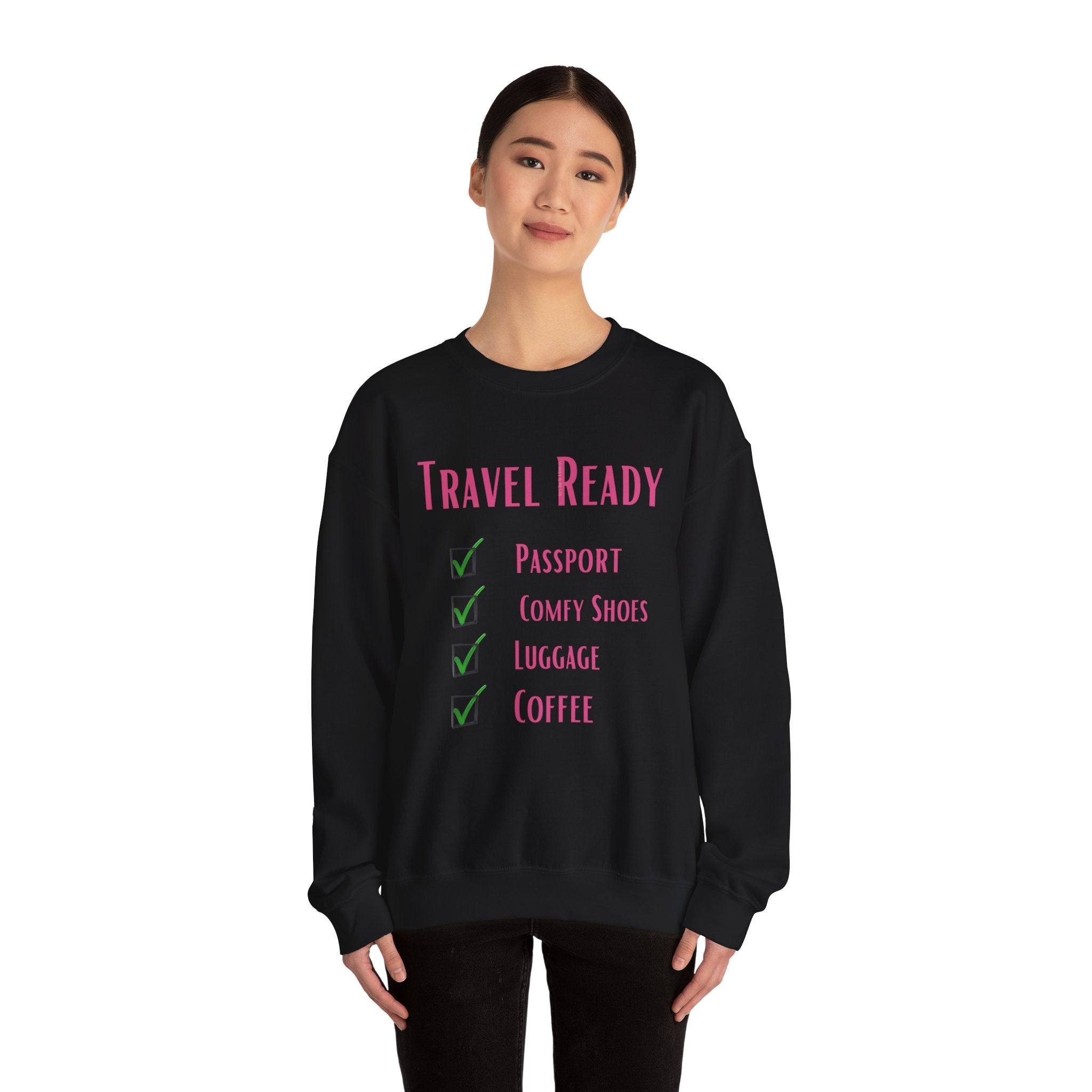 Travel Ready Unisex Heavy Blend™ Crewneck Sweatshirt